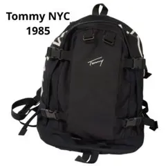 美品✨️【Tommy NYC 1985】BLACK バックパック リュックのサムネイル