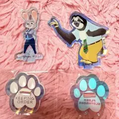 ズートピア オーロラアクリルスタンド ジュディ フラッシュ アクスタ セット