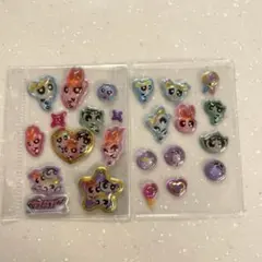 パワーパフガールズ　うるちゅるポップシール　おすそ分け