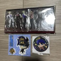 ジョジョワールド　アクリルスタンド　2点セット　缶バッジ