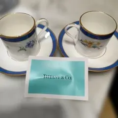 Tiffany & Co. カップ・ソーサー 2個セット