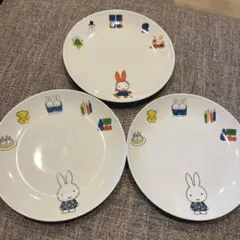 LAWSON ミッフィー お皿 3枚　食器　キャラクター