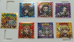 サ*ン様 【開封済み】鬼滅の刃マン復刻セレクション　7枚セット