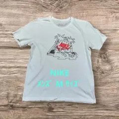 NIKE Tシャツ ホワイト フロントプリント メンズ Mサイズ