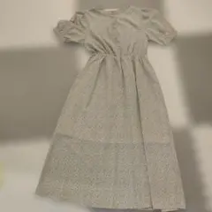 新品　レイカズン　花柄　きれいめ　ワンピース　ロング