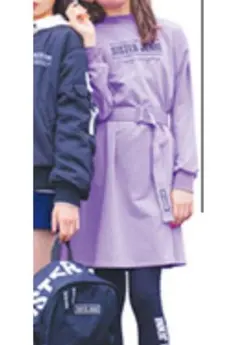 シスタージェニー/ベルト付きワンピース　150