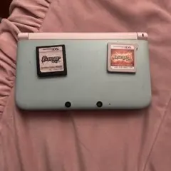 水色 ニンテンドー3DS 本体 ゲームカード付き