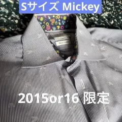 h*n様 ミッキー ストライプ ワイシャツ