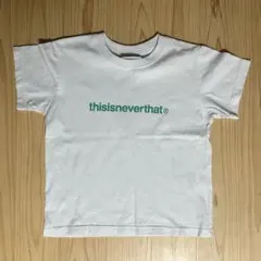 thisisneverthat ミニT ロゴT ホワイトのサムネイル