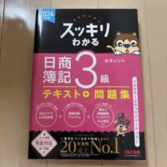 【新品未使用】2024年度版 スッキリわかる 日商簿記3級