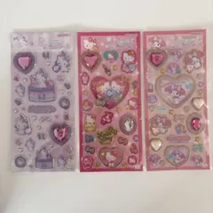 キラキラジュエルシール チャーミーキティ キティ マイメロディ サンリオ