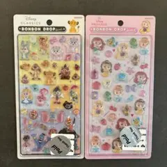 ボンボンドロップ　ディズニープリンセス・クラシックシール2枚セット【正規品】