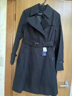 Precious ブラック トレンチコート