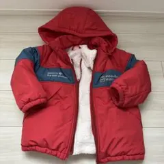 klädkåp フード付きジャケット 120サイズ 3way 中綿