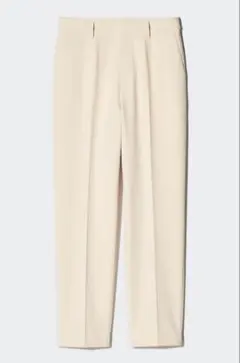 ユニクロ　スマートアンクルパンツ　ナチュラル　L