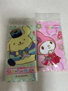 マイメロディ　ポムポムプリン　タオルセット