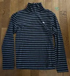 バーバリーブラックレーベル　タートルネックカットソー　Sサイズ