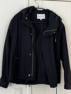 【美品】A DAY IN THE LIFE フード付きジャケット S ネイビー