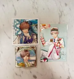 A3! 皆木綴 ましコレ 缶バッジ ローソンプリント 3点