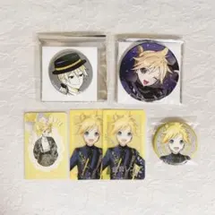 プロセカ 鏡音レン あんスタ コラボ 缶バッジ エピカ 箔押し 感謝祭 カード