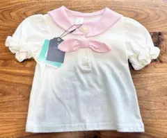 【新品未使用】Cottoli ラプンツェル セーラー衿 半袖Tシャツ 80cm
