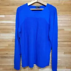 50サイズ★ EMPORIO ARMANI ニット セーター 青