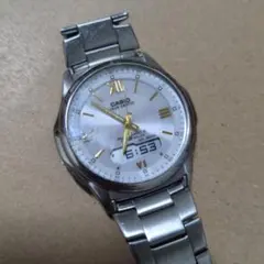 稼働品 CASIO WAVE CEPTOR 電波ソーラー 腕時計