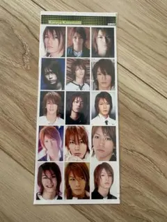 亀梨和也 ステッカー　切り抜きシール