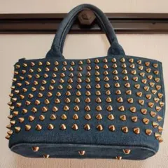 ＤIAＶEｌブルーデニムスタッズバッグ