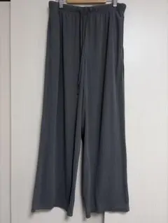 GU リブプルオンパンツ グレー Lサイズ