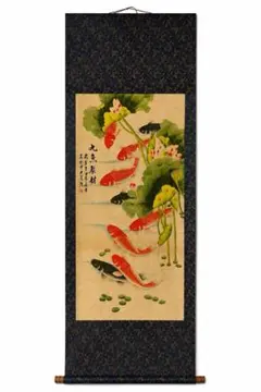 张大千荷花鸳鸯图 中国画 掛け軸 水墨画 和室 玄関 茶室 壁掛け 美術品 张大千荷花鸳鸯图 中国画 掛け軸 水墨画 和室 玄関 茶室 壁掛け 美術品