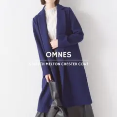 アウター レディース チェスターコート ストレッチ フリーサイズ ブラック