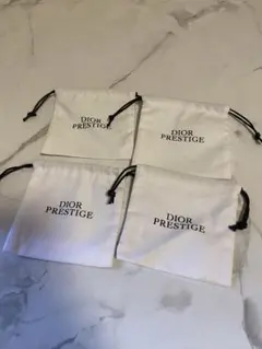 DIOR PRESTIGE ミニ巾着袋4枚