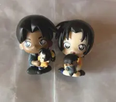 名探偵コナン　ガチャガチャ　フィギュア　ぎゅーこっと　服部平次　遠山和葉