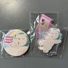 忍たま　へむへむ　缶バッジ　アクスタ