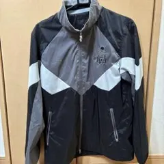 メンズ ゴルフ ジャケット ブラック グレー