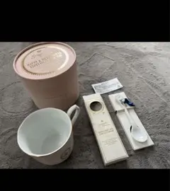 サマンサタバサ イニシャルマグカップ&スプーンセット
