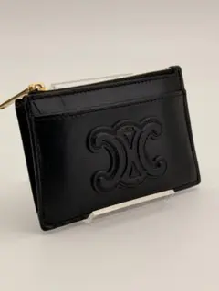 極美品✨CELINE セリーヌ トリオンフ カードケース コインケース 黒