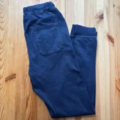 Global workグローバルワーク　インディゴ150cmジョガーパンツ