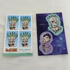Dr.STONE 石神千空 あさぎりゲン ダイカットステッカー ダイソー