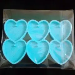 ハート型　レジンシリコンモールド