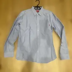Supreme パッチワークオックスフォードシャツa 白 サイズL