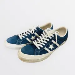 CONVERSE ジャックスタースニーカー/スエード ネイビー/青/26.5cm
