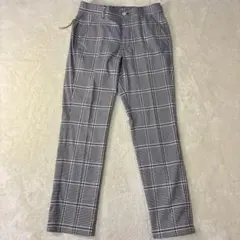 【美品】ルコックスポルティフゴルフ グレンチェック柄 ロングパンツ メンズのサムネイル
