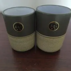 常滑焼 湯飲み2個セット