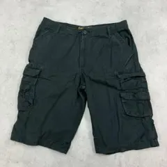 ま*こ様 Lee　カーゴショーツ　4ポケット　ボトムス　ハーフパンツ　古着　ブラ