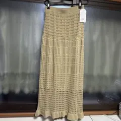 新品　アズール　ロングスカート m