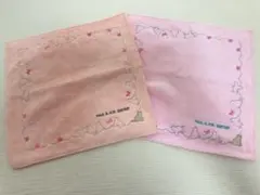 ポール&ジョー　タオルハンカチ　2枚セット