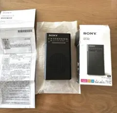 極美品 SONY FM/AMラジオ ICF-P27 箱・説明書・イヤホン完備 - メルカリ