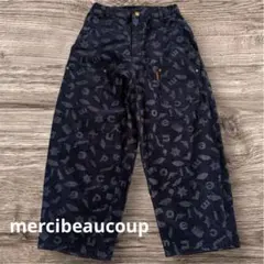 コーデュロイパンツ ワイドパンツ